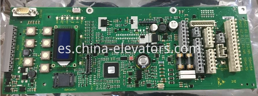 Schindler 3300 Elevator SMIC 61.Q OEM PARTE#594154 Schindler 3300 Elevator SMIC 61.Q OEM Part#594154